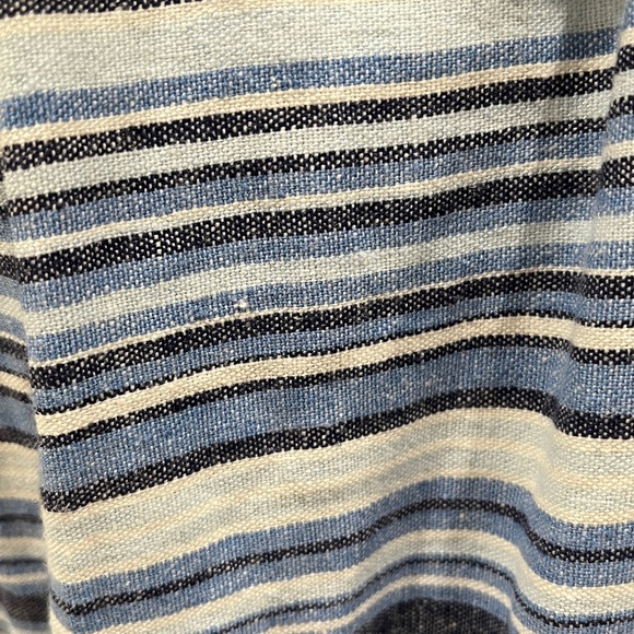 New! Gymboree Women's 55% LINEN Dress Sandy Shores Blue Party Size XL NWT - Picture 4 of 16